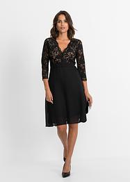 Robe en mousseline avec dentelle, BODYFLIRT boutique