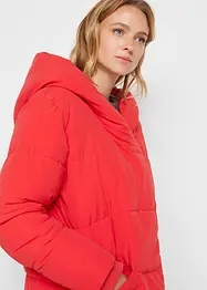 Manteau oversize matelassé avec capuche, en polyester recyclé, bonprix