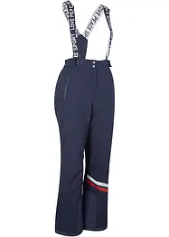 Pantalon de ski thermo avec bretelles amovibles, imperméable, Straight, bpc bonprix collection