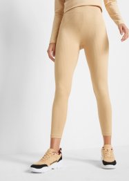 Legging côtelé sans coutures sculptant niveau 2, long, bpc bonprix collection