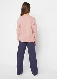 Sweat-shirt + pantalon sweat fille (Ens. 2 pces.), bpc bonprix collection