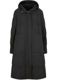 Manteau matelassé ample coupe trapèze avec capuche et poches plaquées, bpc bonprix collection
