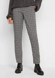 Pantalon taille extensible à carreaux, bonprix