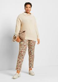 Pantalon extensible avec imprimé paisley, bpc selection