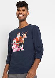 T-shirt manches longues avec motif de Noël, bpc bonprix collection