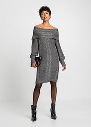 Robe en maille à épaules dénudées, BODYFLIRT boutique