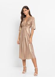 Robe midi avec effet métallique, BODYFLIRT