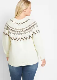 Pull norvégien à col haut, bonprix