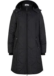 Manteau court avec surpiqûres diamant et fermetures zippées sur les côtés, bonprix