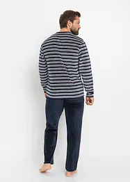 Pyjama en velours doux à manches longues, bonprix