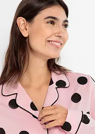 Pyjama avec patte de boutonnage, bonprix