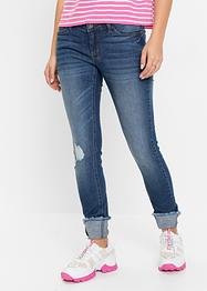 Jean Skinny retroussé, RAINBOW