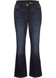 Jean extensible à jambes légèrement évasées avec base effilochée, bpc bonprix collection
