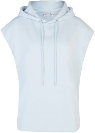 Sweat à capuche sans manches avec polyester recyclé, oversized, bpc bonprix collection