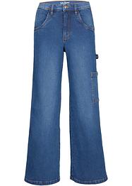 Jean Worker extensible Wide, taille haute, John Baner JEANSWEAR