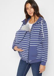 Veste sweat-shirt de grossesse et de portage avec détails mode, bpc bonprix collection