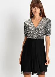 Robe à paillettes, bonprix