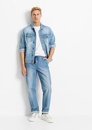 Lot de 2 jeans Regular Fit avec taille élastiquée, Straight, John Baner JEANSWEAR