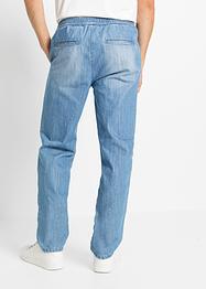 Lot de 2 jeans Regular Fit avec taille élastiquée, Straight, John Baner JEANSWEAR