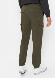 Pantalon taille extensible avec poches cargo Regular Fit, Straight, RAINBOW