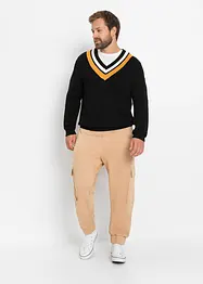 Pull doux en fine maille de coton majoritaire, bonprix