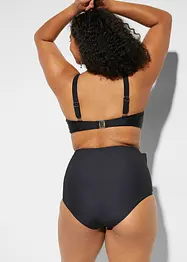 Bas de bikini sculptant taille haute, maintien fort, avec lien à nouer, bonprix