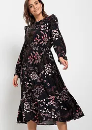 Robe midi imprimée, bonprix