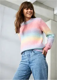 Pull à dégradé de couleurs, bonprix