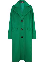 Manteau aspect laine coupe trapèze, bpc bonprix collection