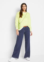 Sweat-shirt avec fentes latérales, bpc bonprix collection