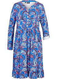 Robe-tunique longueur genou avec volants et patte de boutonnage, bpc bonprix collection