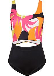 Maillot 1 pièce en polyamide recyclé, effet sculptant léger, RAINBOW