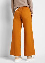 Jupe-culotte cargo en twill avec jambes larges et taille confortable, bpc bonprix collection