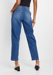 Jean Barrel raccourci avec détails cargo, RAINBOW