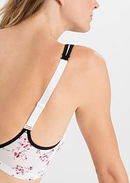 Lot de 2 soutiens-gorge sans armatures avec coton, bpc bonprix collection