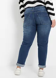 Jean Boyfriend avec détails zips, bonprix