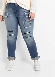 Jean Boyfriend avec détails destroyed, bonprix