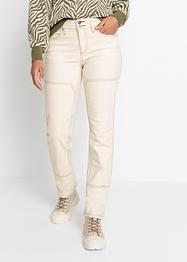 Pantalon large avec couture contrastante, RAINBOW