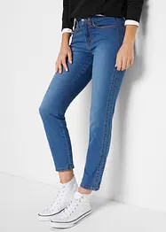 Jean skinny sculptant, taille moyenne, cropped, bonprix