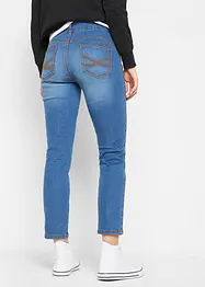 Jean skinny sculptant, taille moyenne, cropped, bonprix