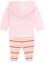 T-shirt à capuche et legging bébé en coton (Ens. 2 pces.), bpc bonprix collection