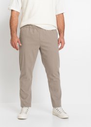 Pantalon chino taille extensible avec fines rayures Regular Fit, Tapered, RAINBOW