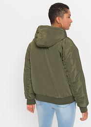 Blouson bombers avec doublure contrastante, RAINBOW