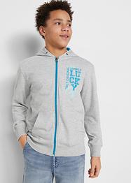 Gilet sweat à capuche garçon, bpc bonprix collection