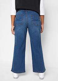 Jean Worker extensible Wide, taille haute, John Baner JEANSWEAR