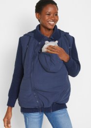 Veste de grossesse avec fonction portage avec manches en maille, bpc bonprix collection