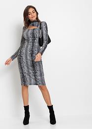 Robe à imprimé python avec découpe, BODYFLIRT boutique