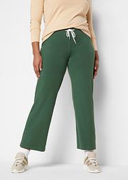 Pantalon en jersey jambes larges, Flared, bpc bonprix collection