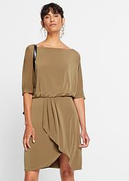 Robe en jersey avec effet portefeuille, BODYFLIRT