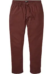 Pantalon chino avec lin, Regular Fit, Straight, bonprix